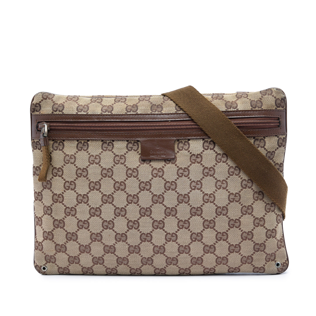 Gucci GG Toile Sac porté croisé