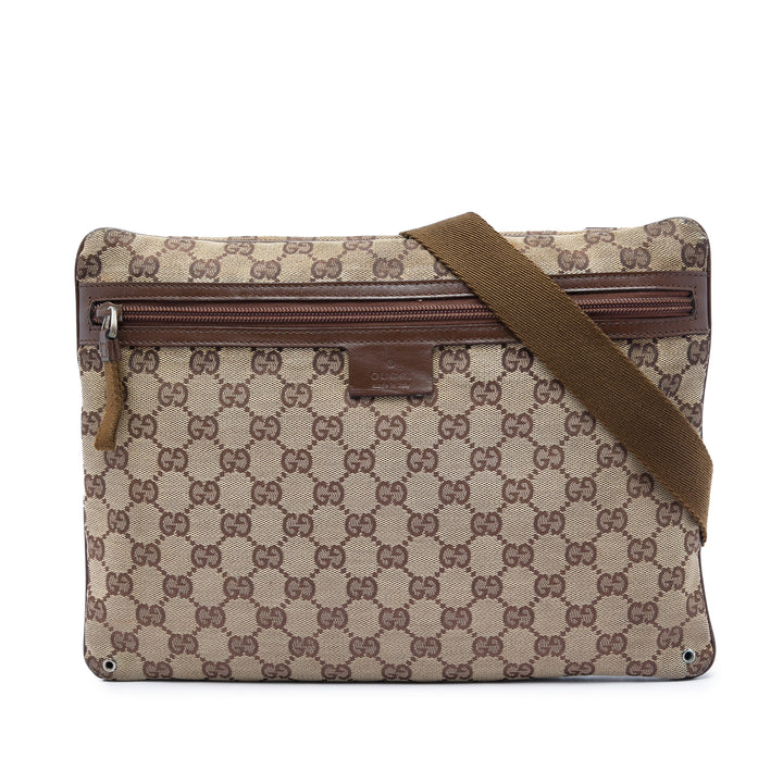 Gucci GG Toile Sac porté croisé
