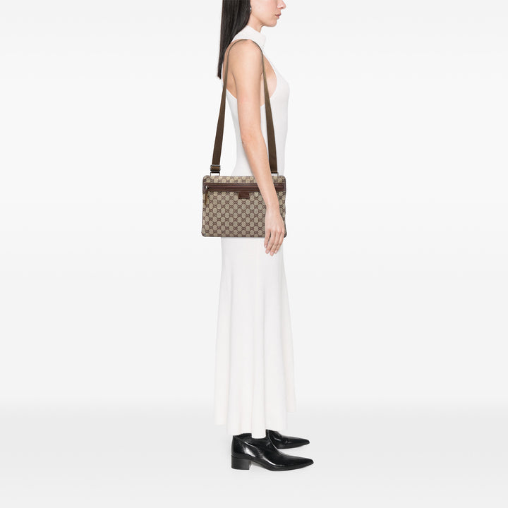 Gucci GG Toile Sac porté croisé