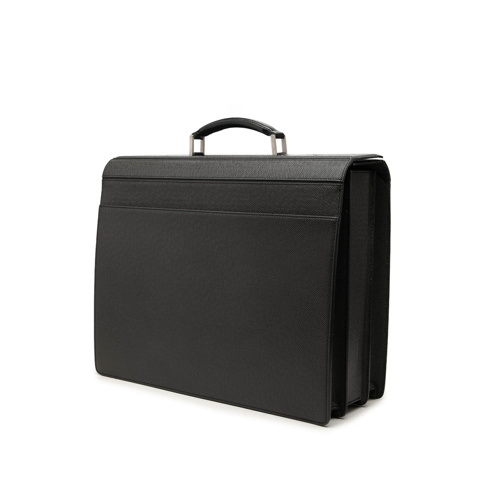 Louis Vuitton Porte-documents Taiga Pilot Noir – vue 2 – GABY PARIS