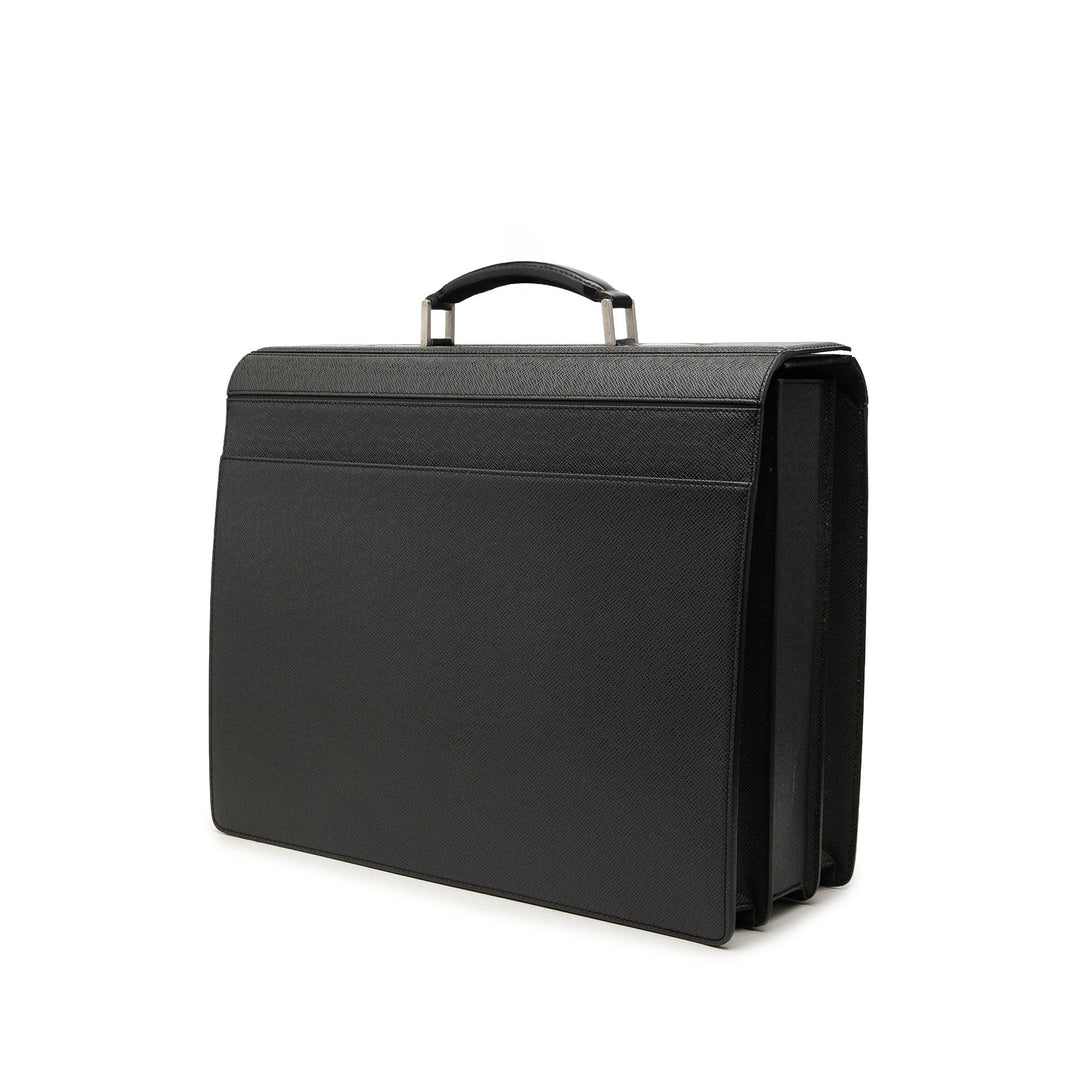 Louis Vuitton Porte-documents Taiga Pilot Noir – vue 2 – GABY PARIS