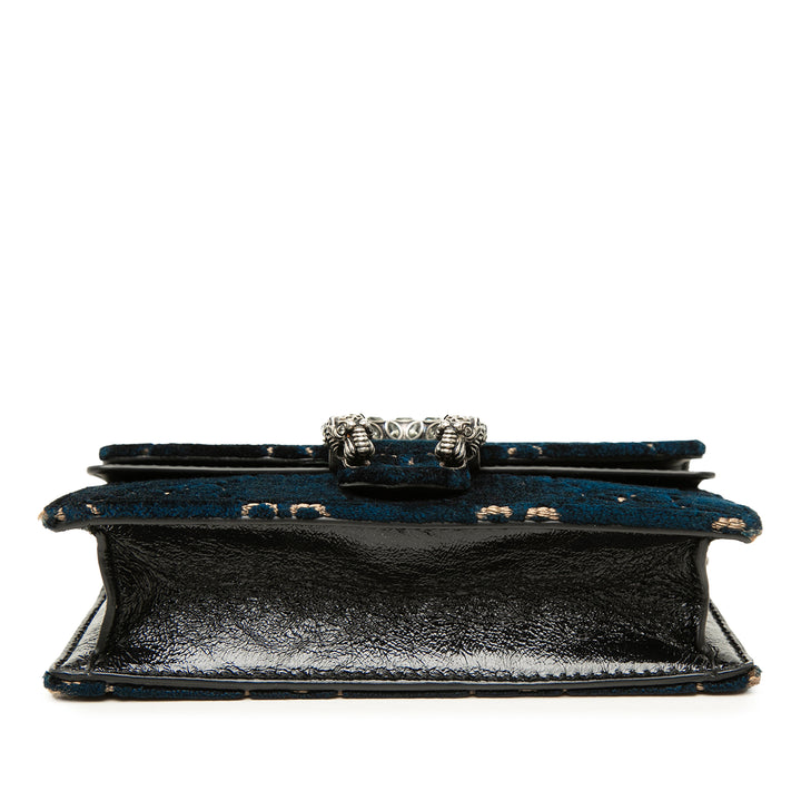 GG Dionysus Sac Mini Bleu