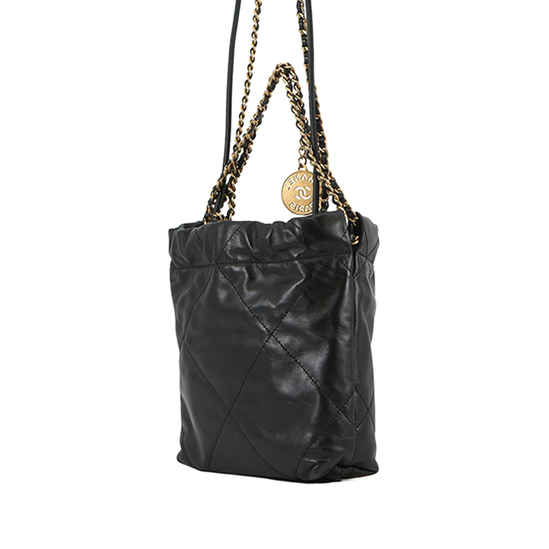 Chanel Mini brillant Cuir de veau 22 Sac à main