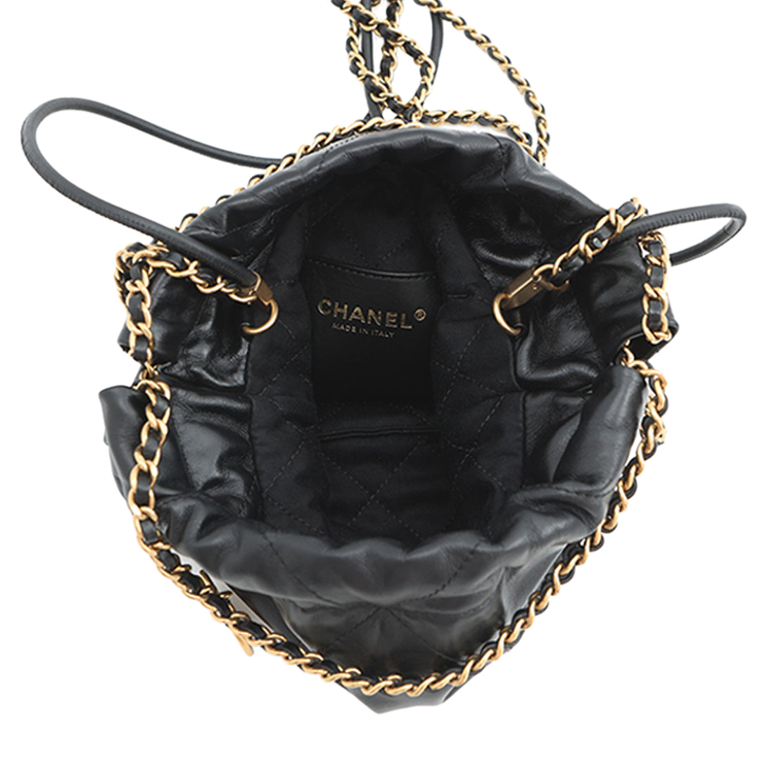 Chanel Mini brillant Cuir de veau 22 Sac à main