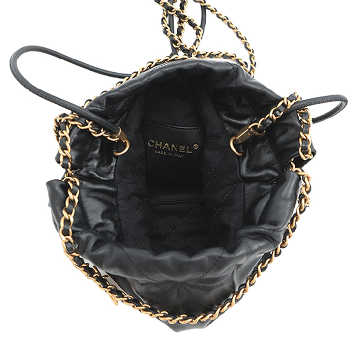Chanel Mini brillant Cuir de veau 22 Sac à main