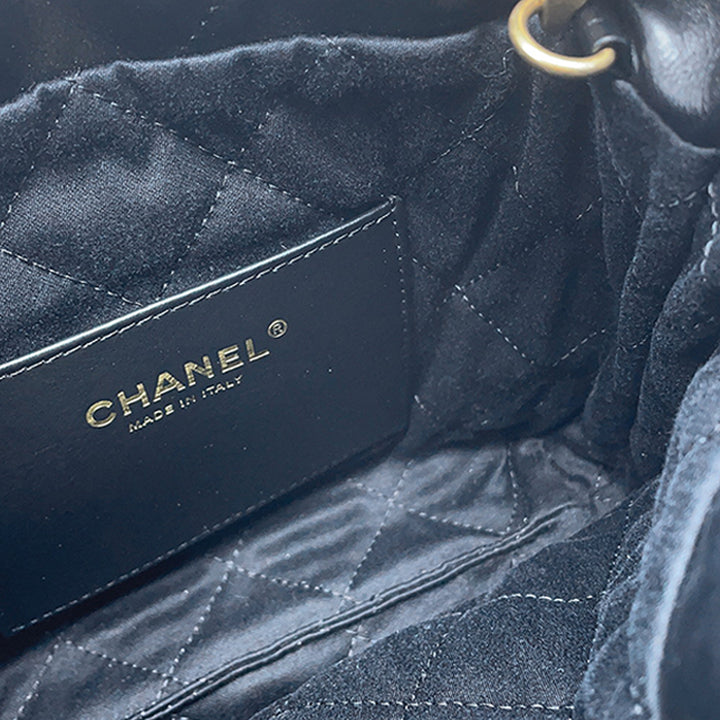Chanel Mini brillant Cuir de veau 22 Sac à main