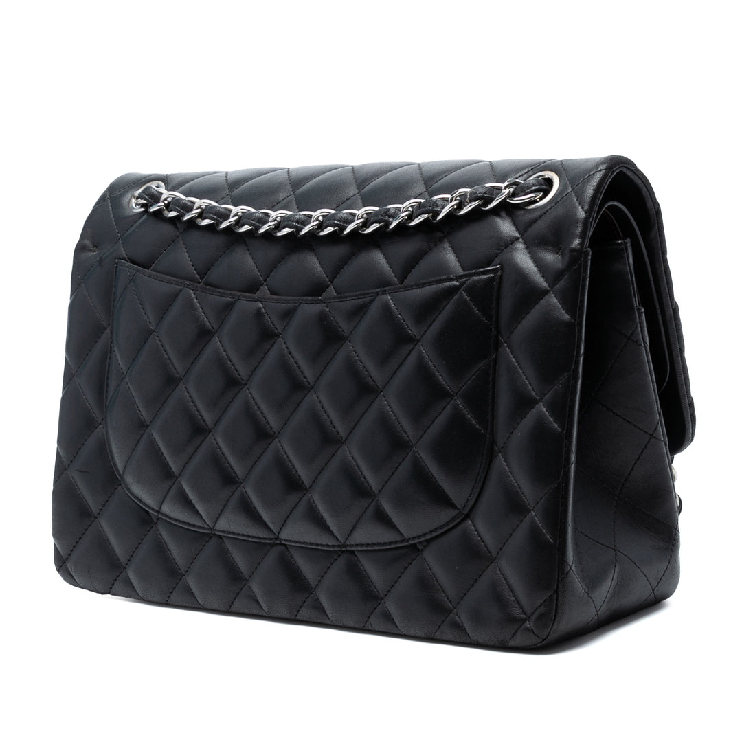 Chanel Jumbo Classic Cuir d’agneau Double rabat