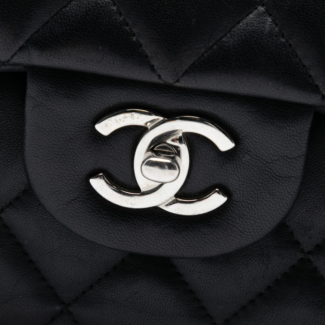 Chanel Jumbo Classic Cuir d’agneau Double rabat