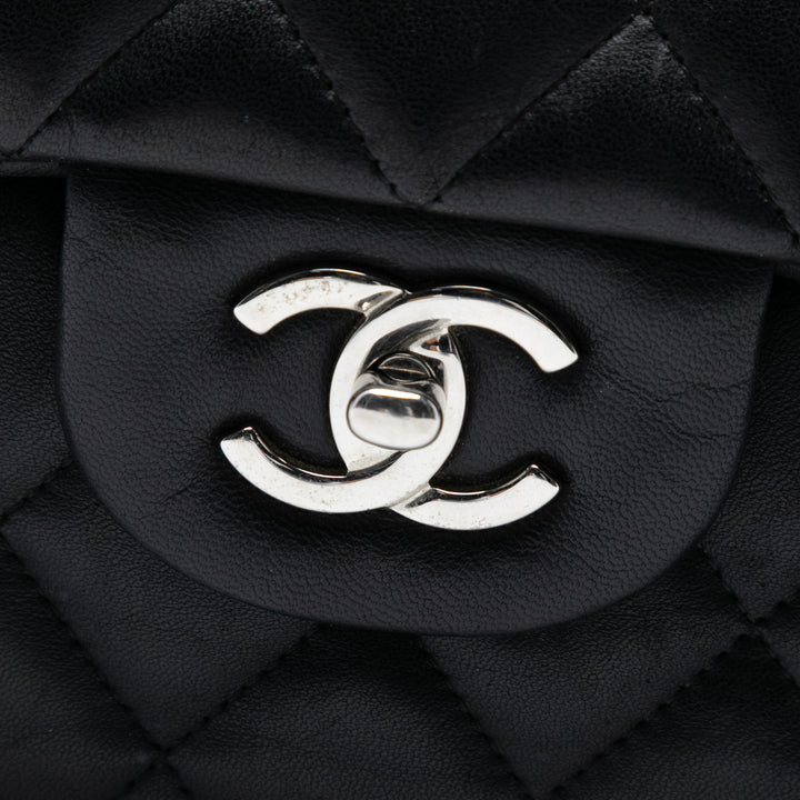 Chanel Jumbo Classic Cuir d’agneau Double rabat