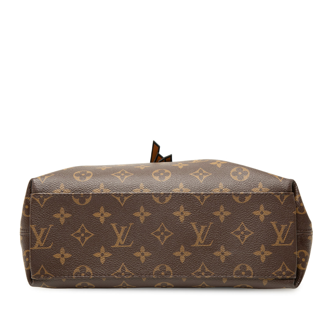 Tuileries Besace Monogram Marron