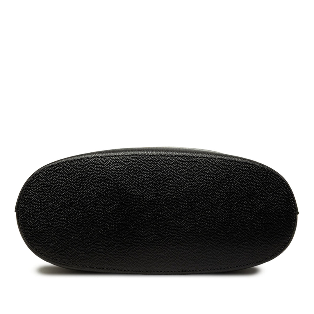 Celine Sac bandoulière Grained Noir – vue 3 – GABY PARIS