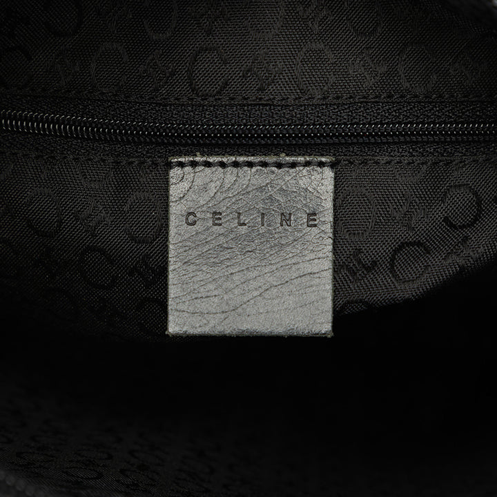 Celine Sac bandoulière Grained Noir – vue 5 – GABY PARIS