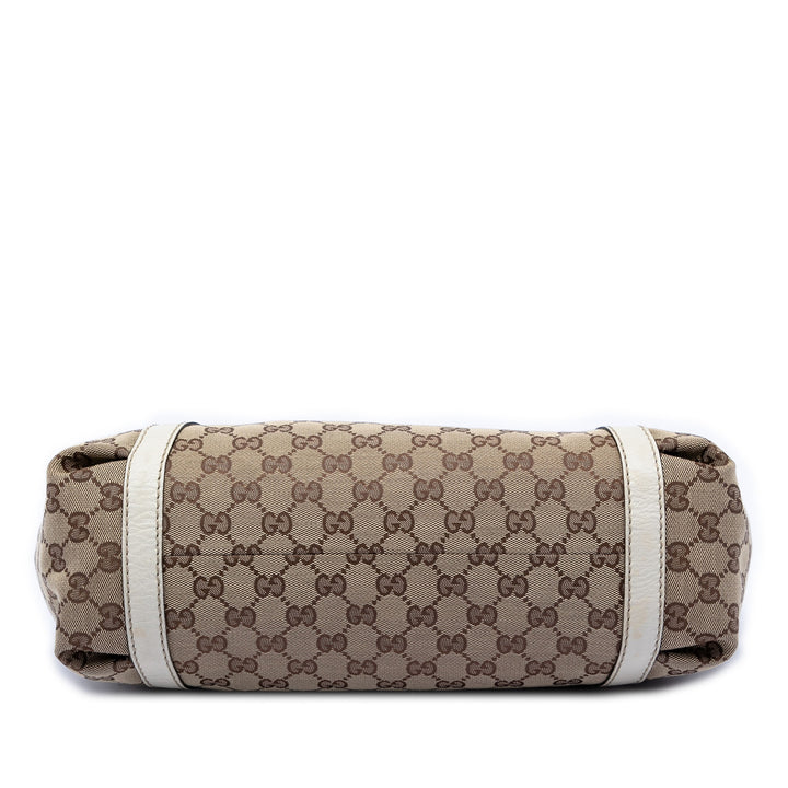Gucci GG Toile Web New Ladies Cabas