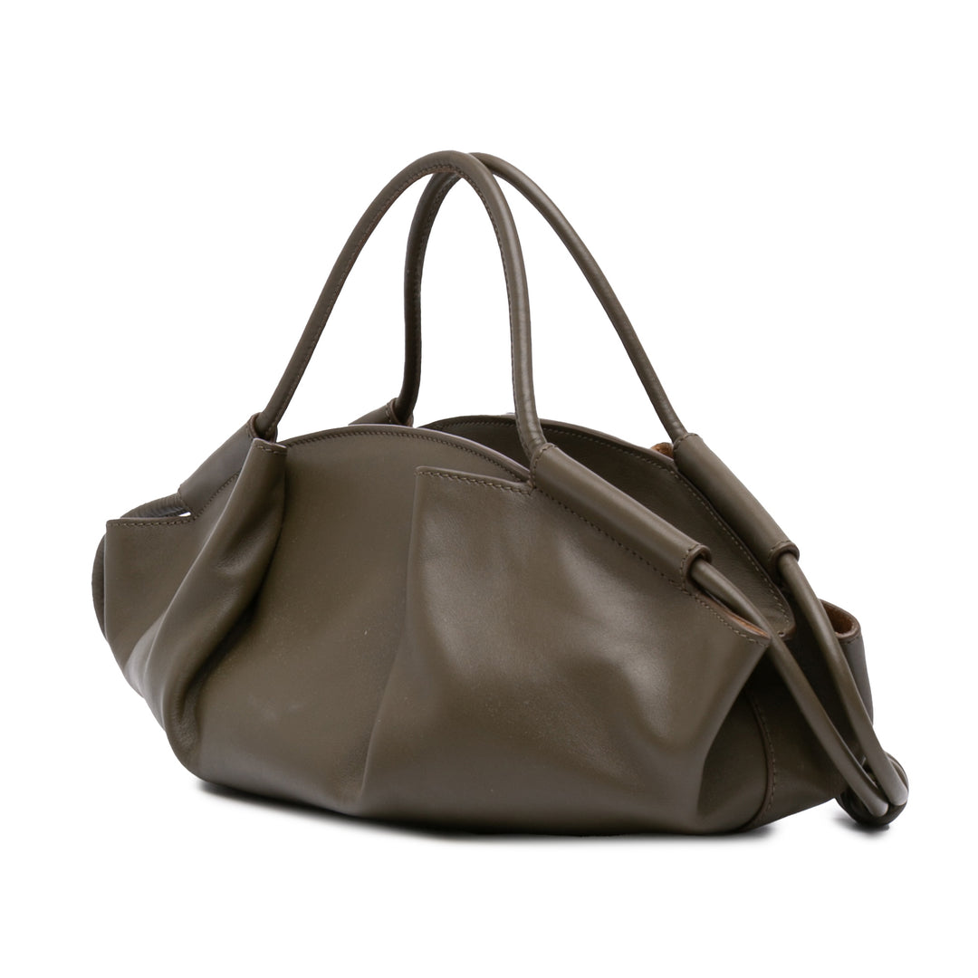 Paseo Sac Petit nappa Marron
