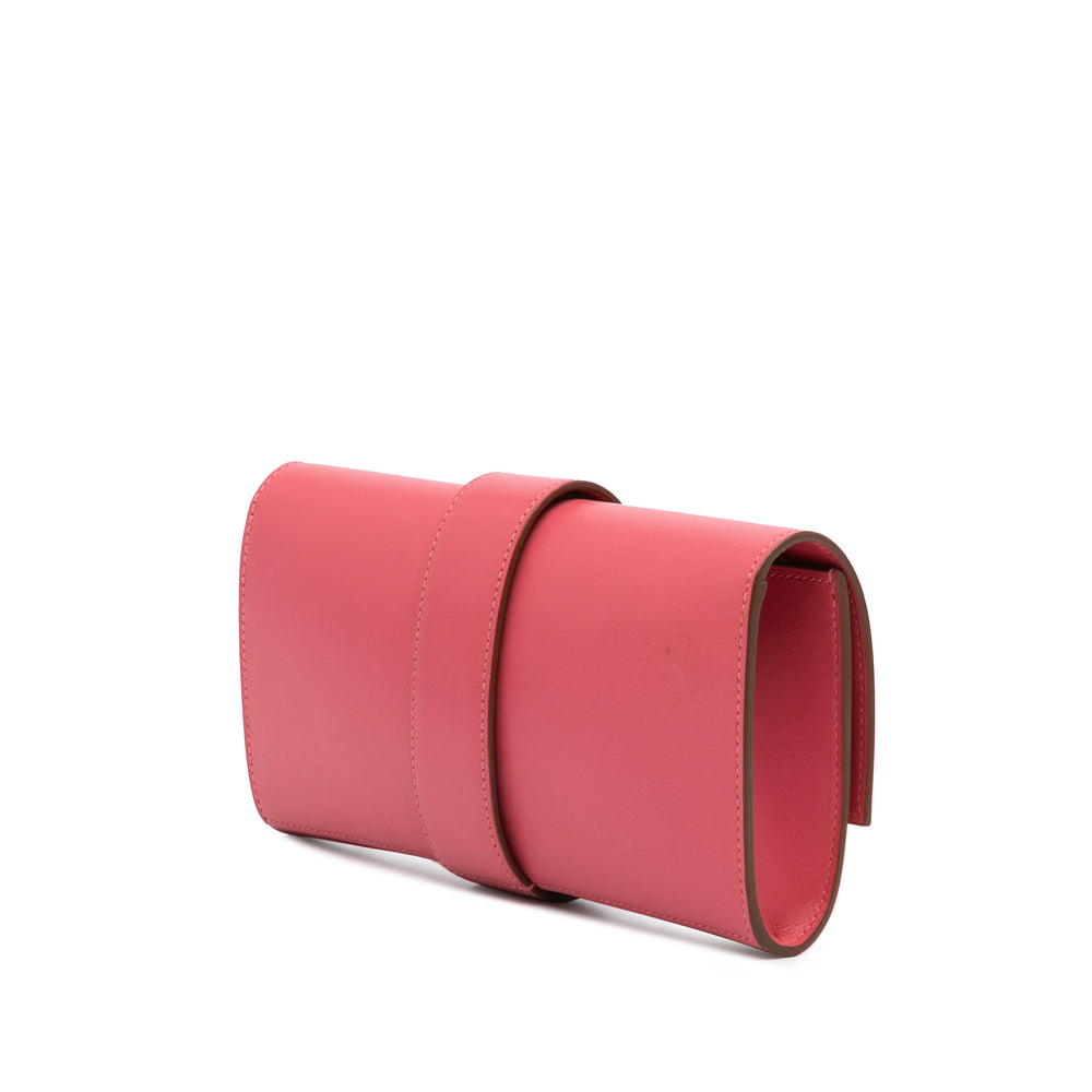 Tadelakt Medor Clutch 23 Pink - Gaby Paris