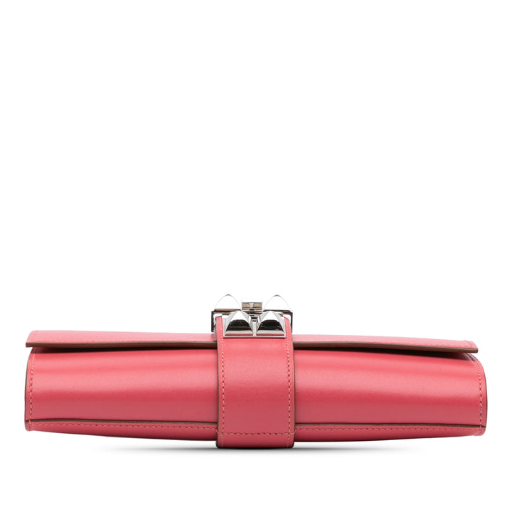 Tadelakt Medor Clutch 23 Pink - Gaby Paris
