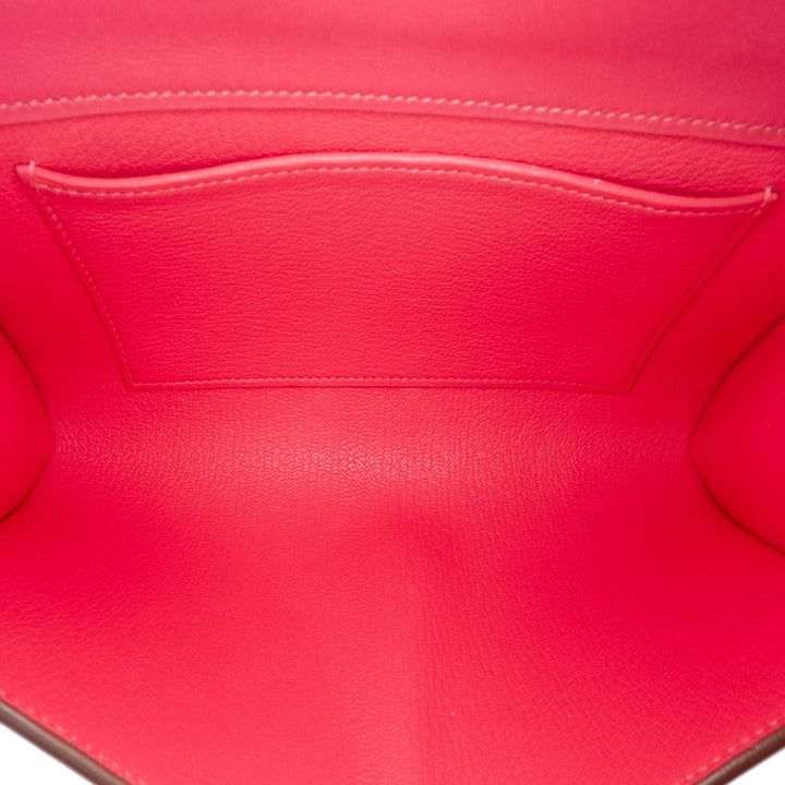 Tadelakt Medor Clutch 23 Pink - Gaby Paris