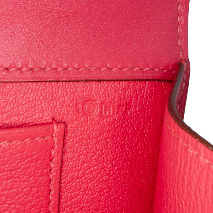 Tadelakt Medor Clutch 23 Pink - Gaby Paris