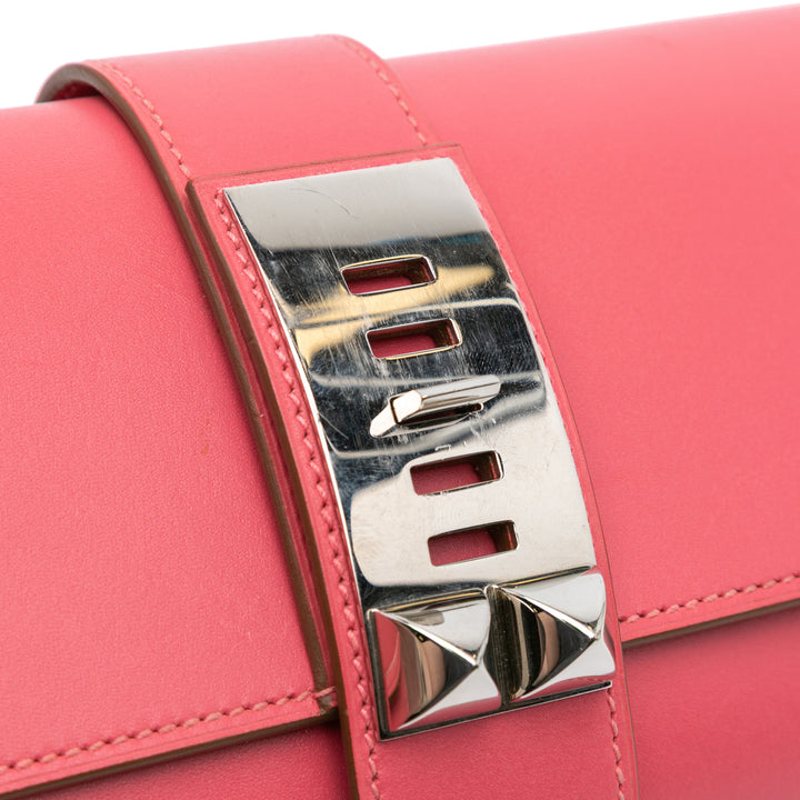Tadelakt Medor Clutch 23 Pink - Gaby Paris