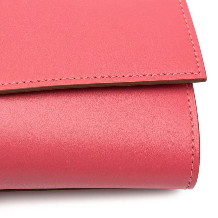 Tadelakt Medor Clutch 23 Pink - Gaby Paris