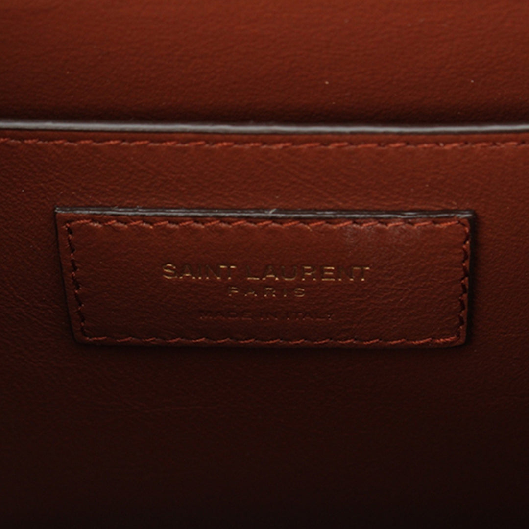 Le Monogramme Buckle Sac Moyen Toile enduite Marron