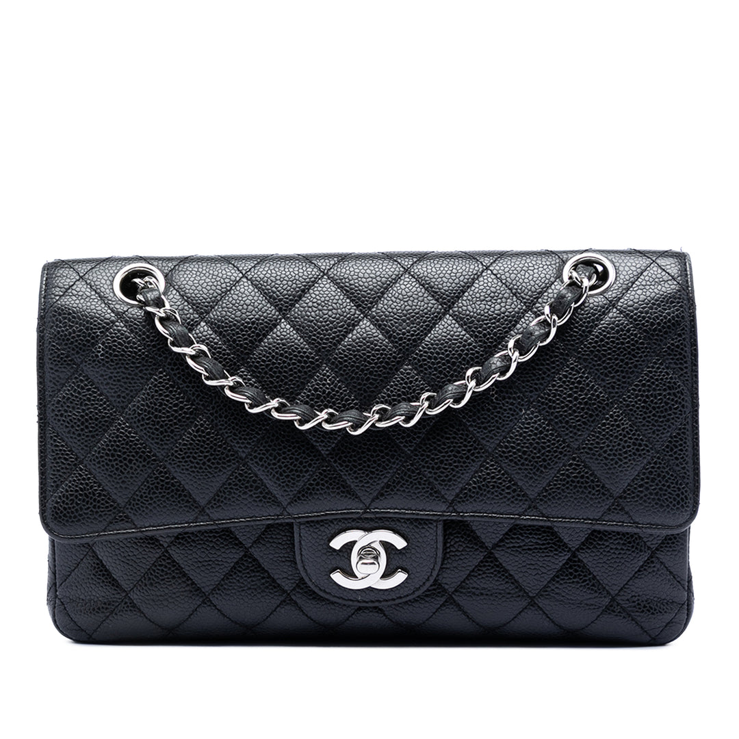 Chanel Medium Classic Caviar Double rabat