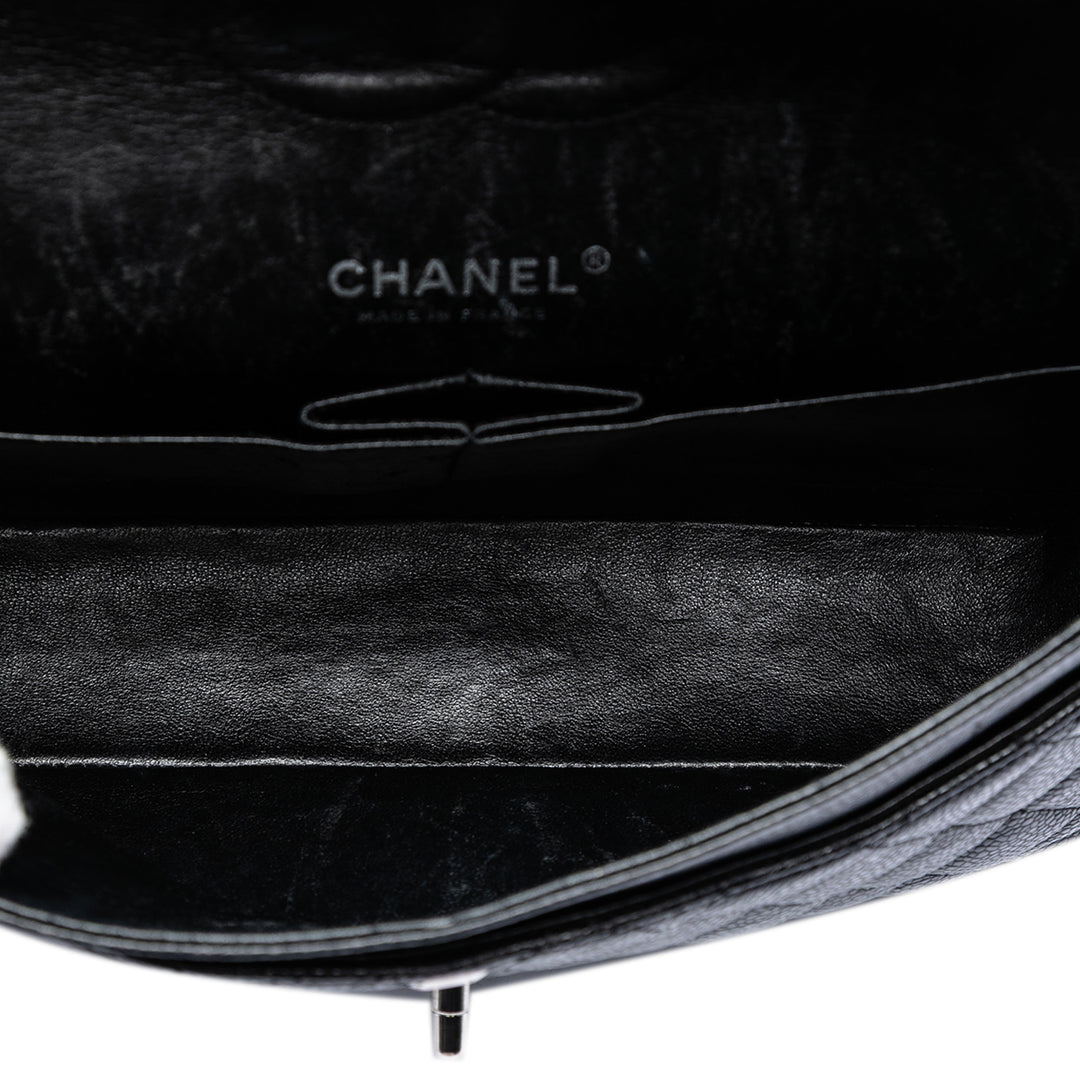Chanel Medium Classic Caviar Double rabat
