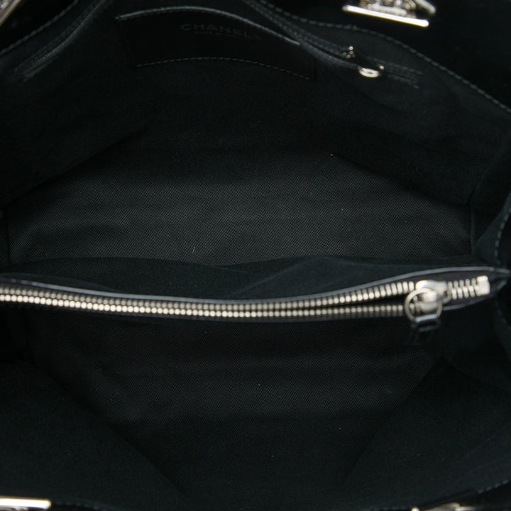 Chanel CC Matelassé Cuir verni North South Cabas
