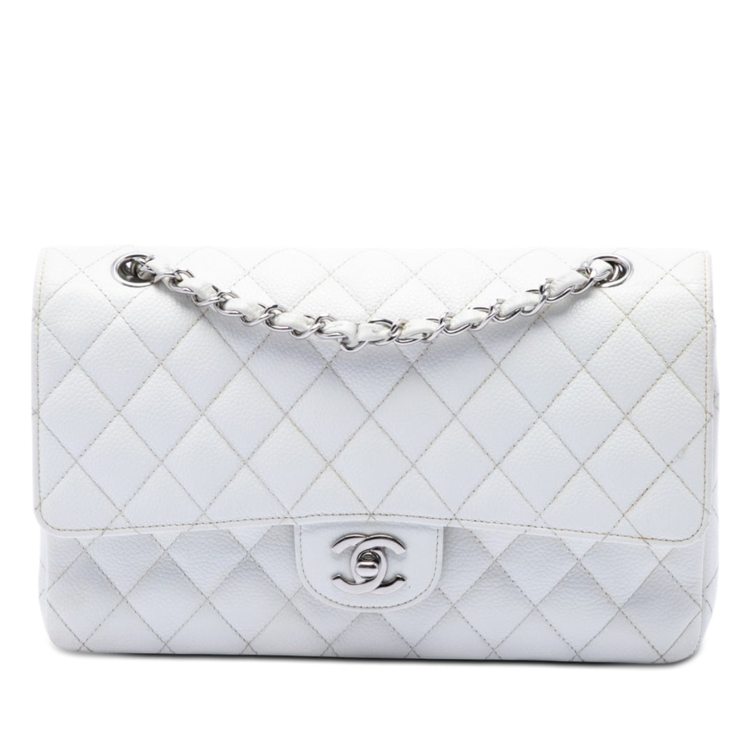 Chanel Medium Classic Caviar Double rabat