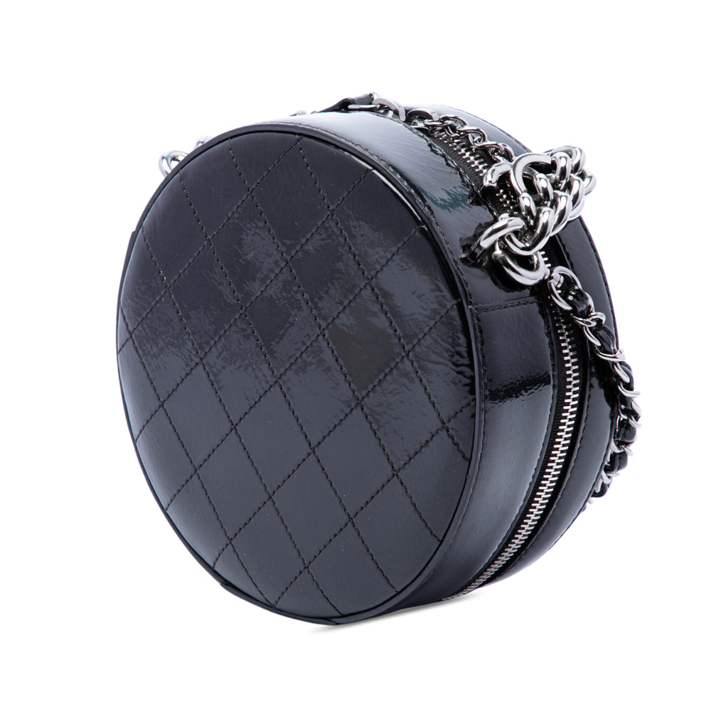 Chanel CC Rond As Earth Sac Noir – vue 2 – GABY PARIS