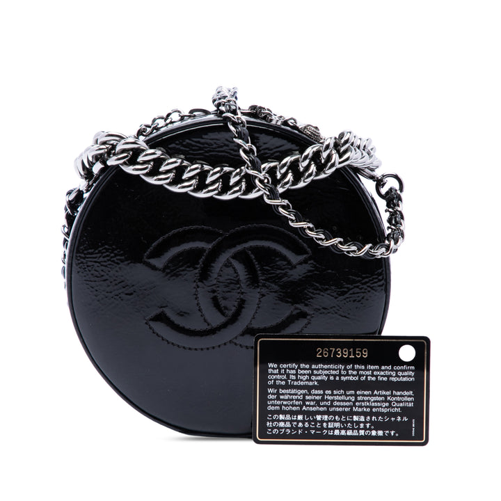 Chanel CC Rond As Earth Sac Noir – vue 7 – GABY PARIS