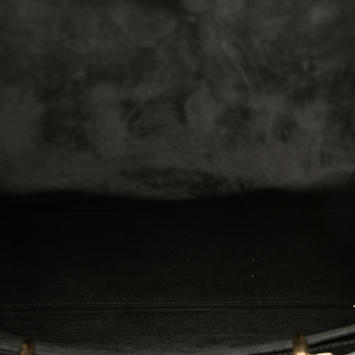 Dior Sac à main Lady Dior Cannage Grand Cuir d'agneau Noir – vue 4 – GABY PARIS