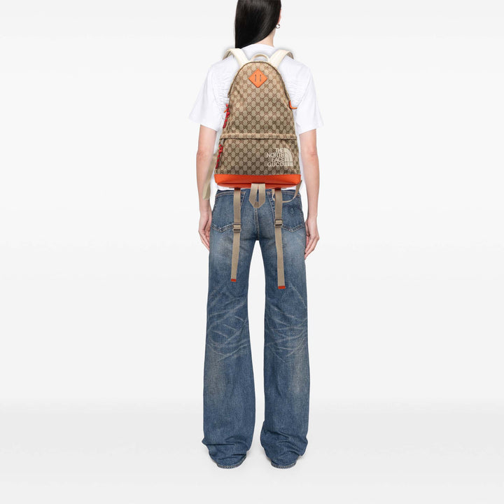 Gucci The North Face Medium GG Toile Sac à dos