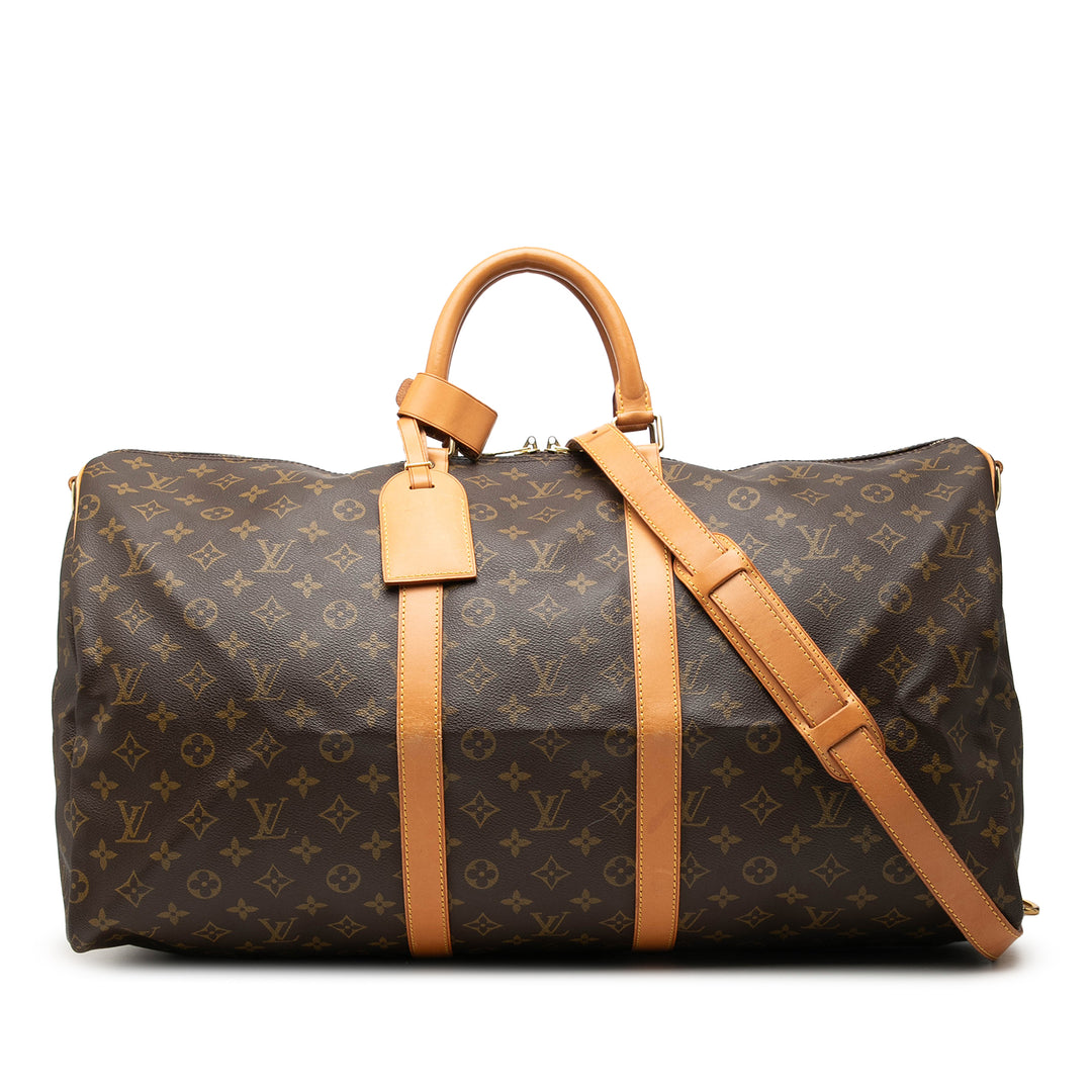 Louis Vuitton Monogram Keepall Bandouliere 55