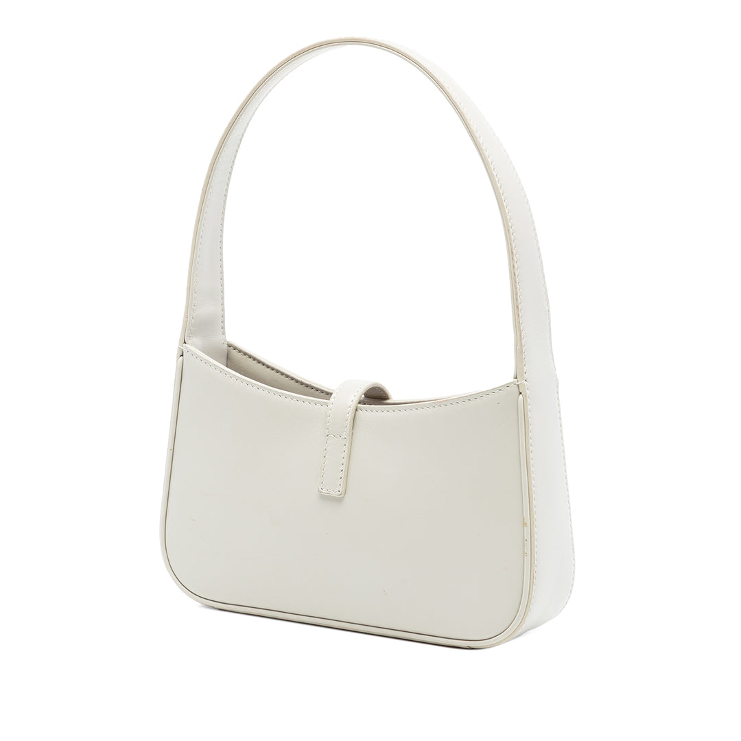 Saint Laurent Mini Smooth Cuir de veau Le 5 a 7