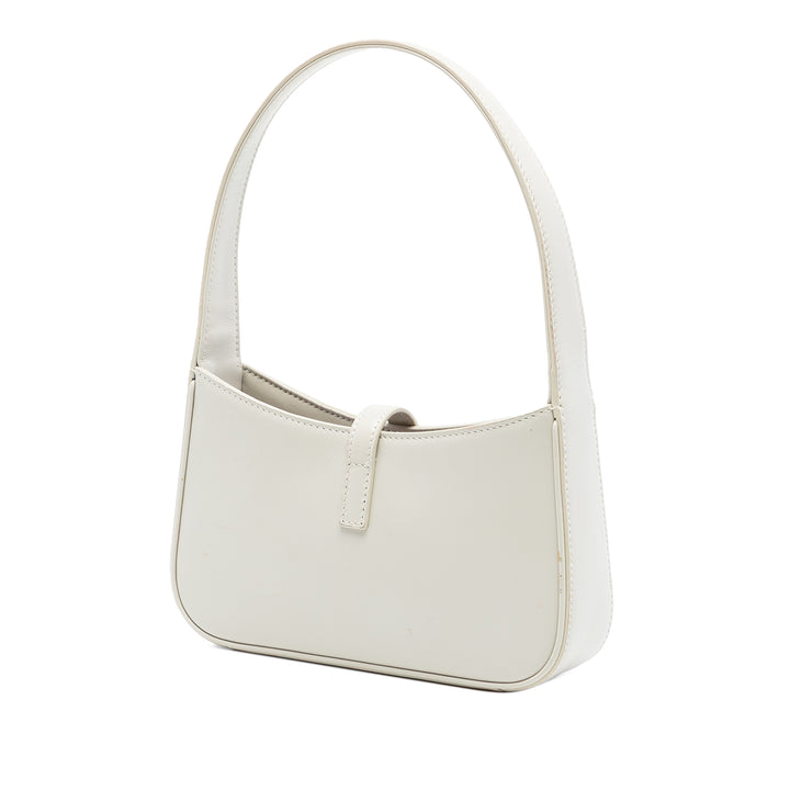 Saint Laurent Mini Smooth Cuir de veau Le 5 a 7