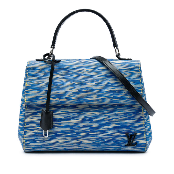 Louis Vuitton Cluny MM Épi Bleu