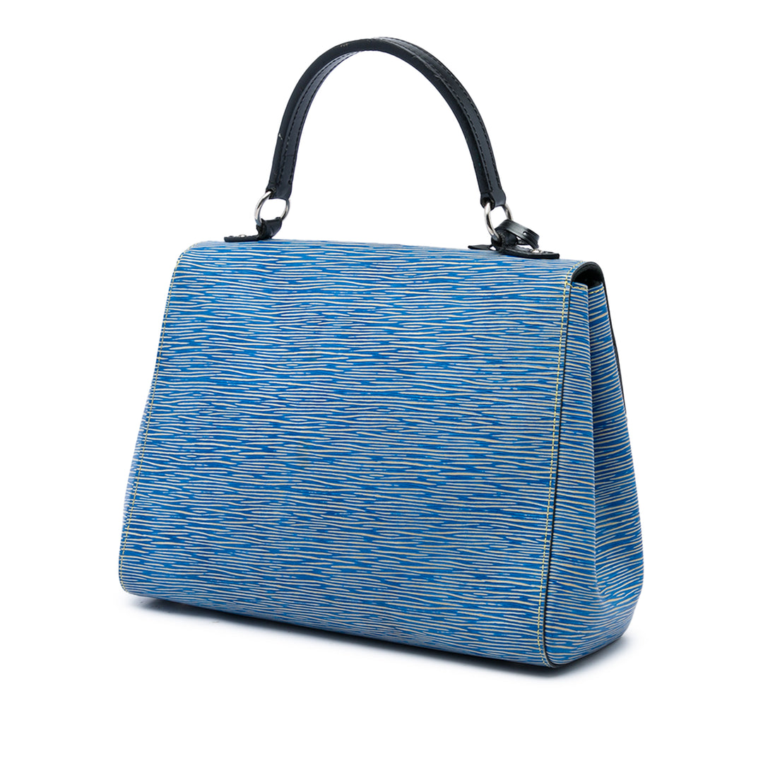 Louis Vuitton Cluny MM Épi Bleu