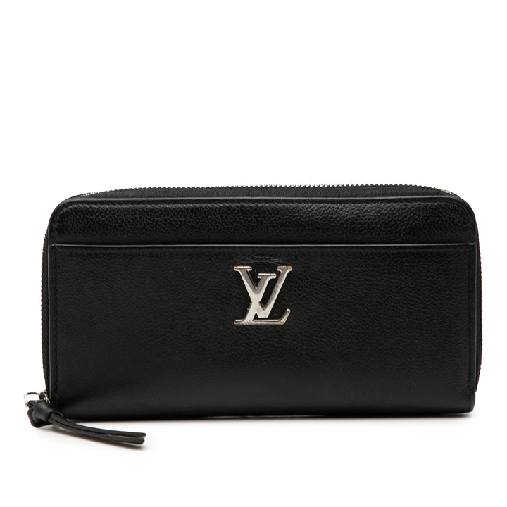 Louis Vuitton Cuir Lockme Zippy Portefeuille