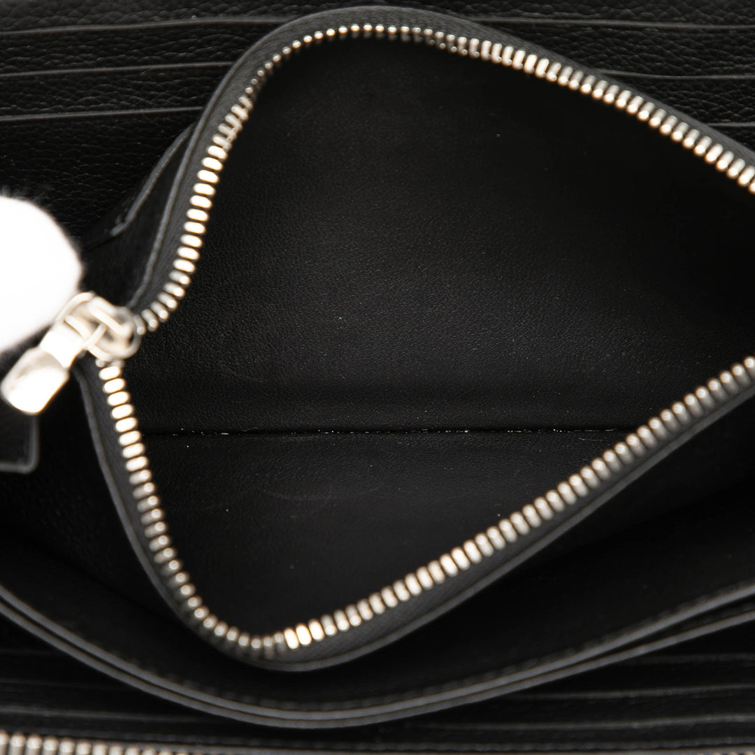 Louis Vuitton Cuir Lockme Zippy Portefeuille