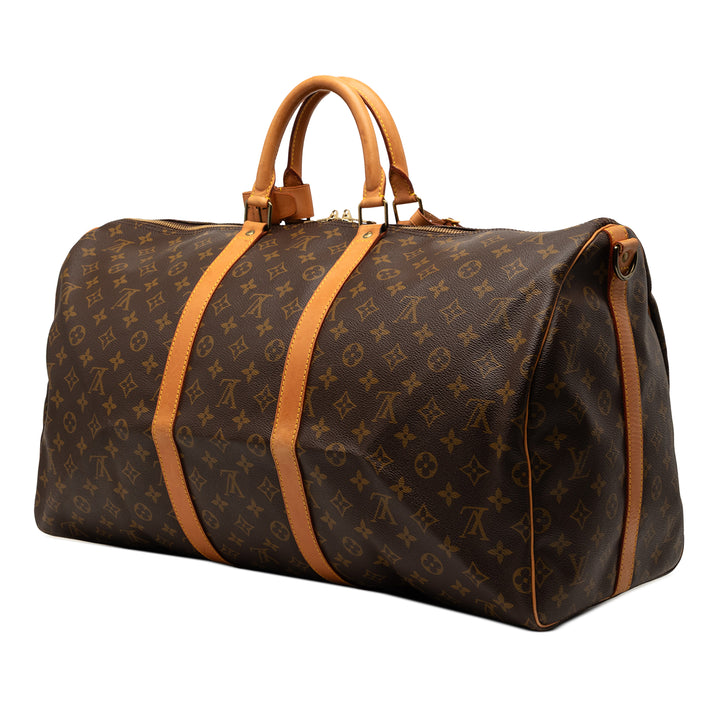 Louis Vuitton Monogram Keepall Bandouliere 55