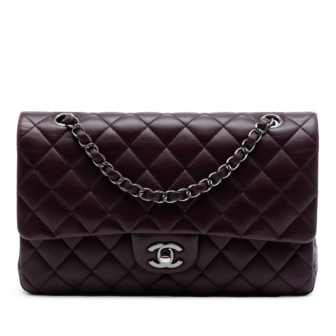 Chanel Medium Classic Cuir d’agneau Double rabat