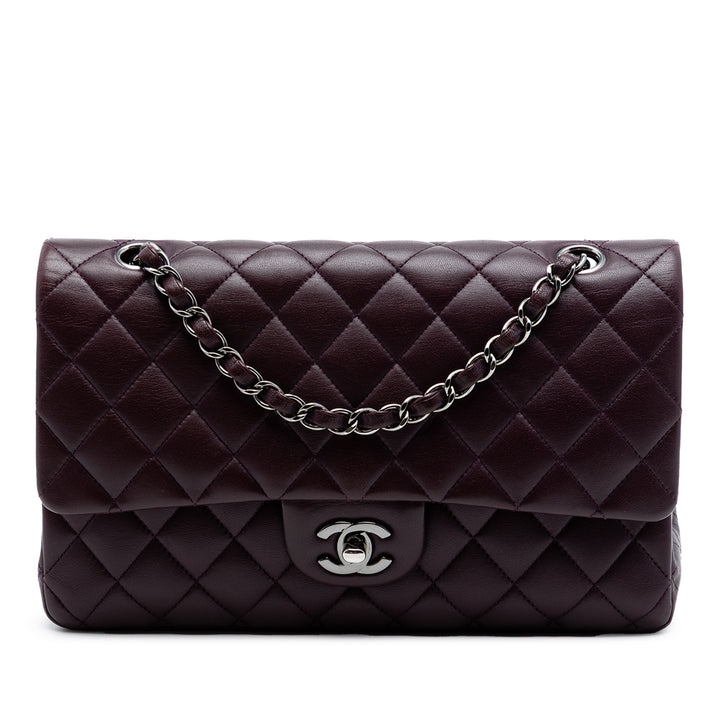 Chanel Medium Classic Cuir d’agneau Double rabat
