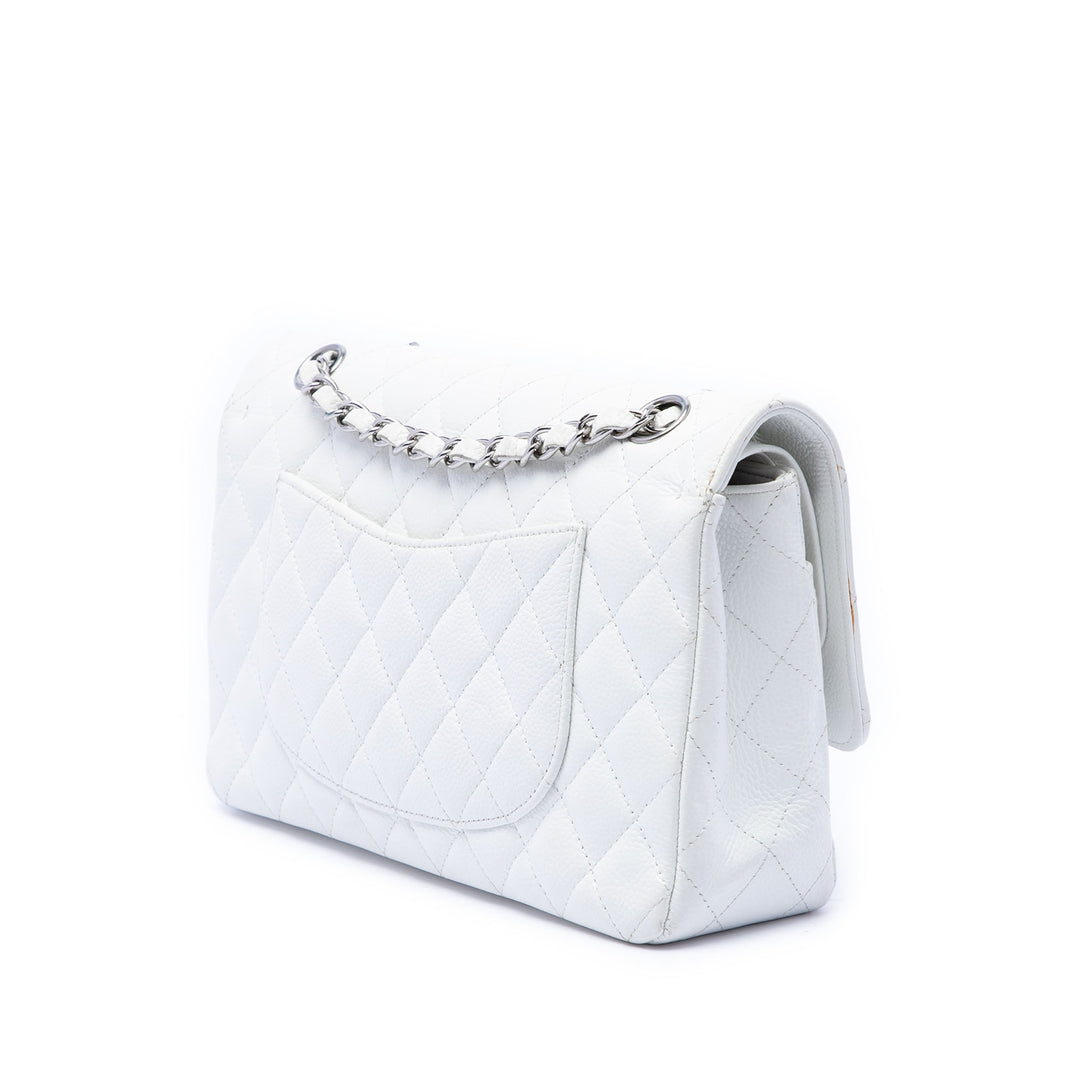 Chanel Medium Classic Caviar Double rabat