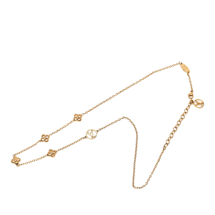 Louis Vuitton plaqué Flower Full Collier