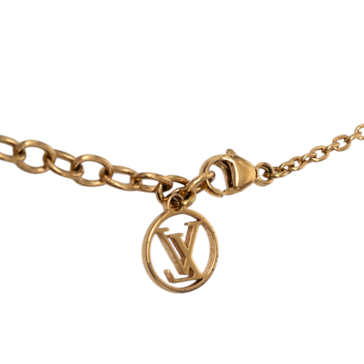 Louis Vuitton plaqué Flower Full Collier