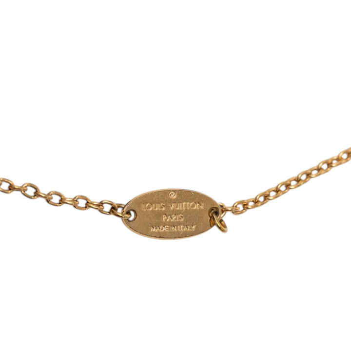 Louis Vuitton plaqué Flower Full Collier