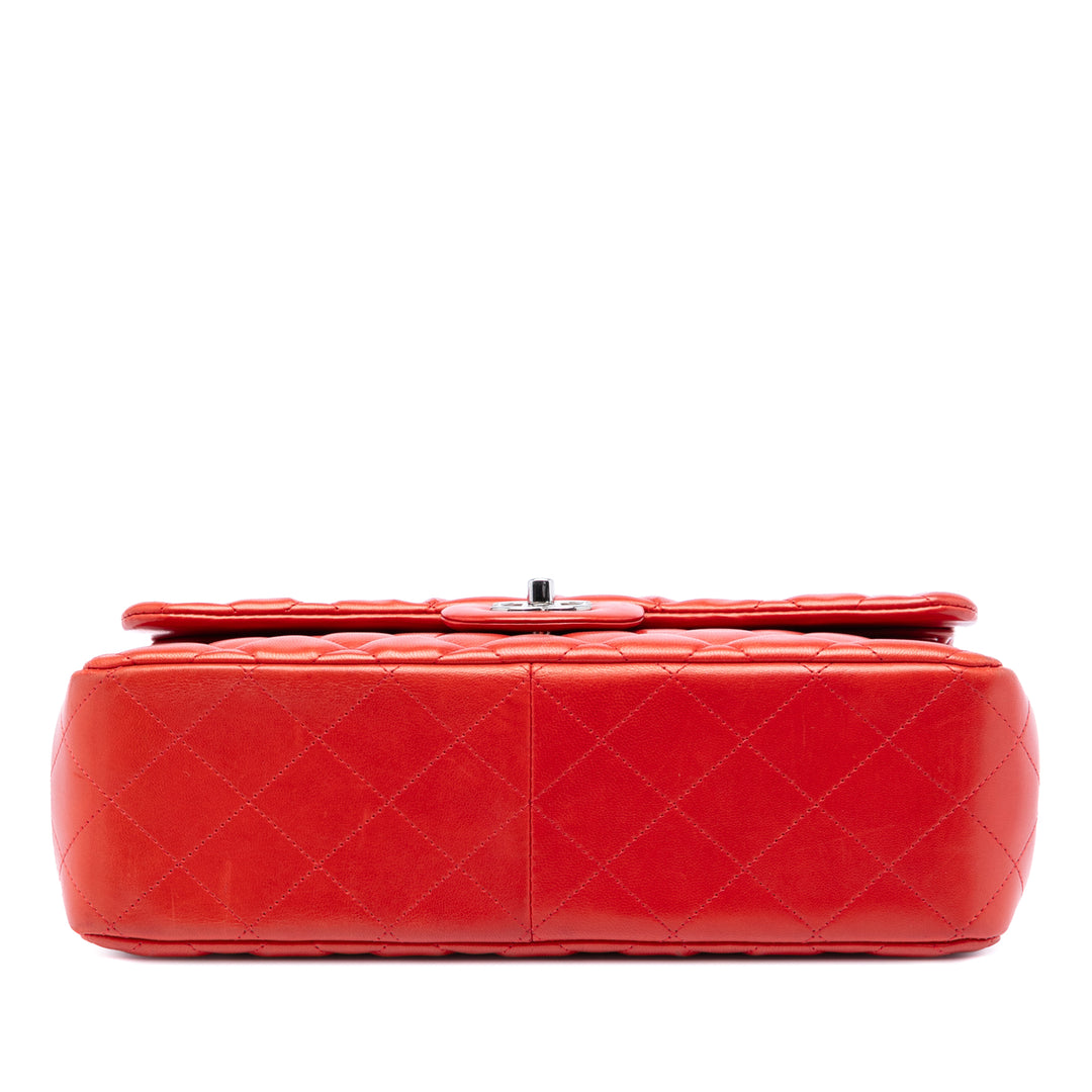 Chanel Jumbo Classic Cuir d’agneau Double rabat