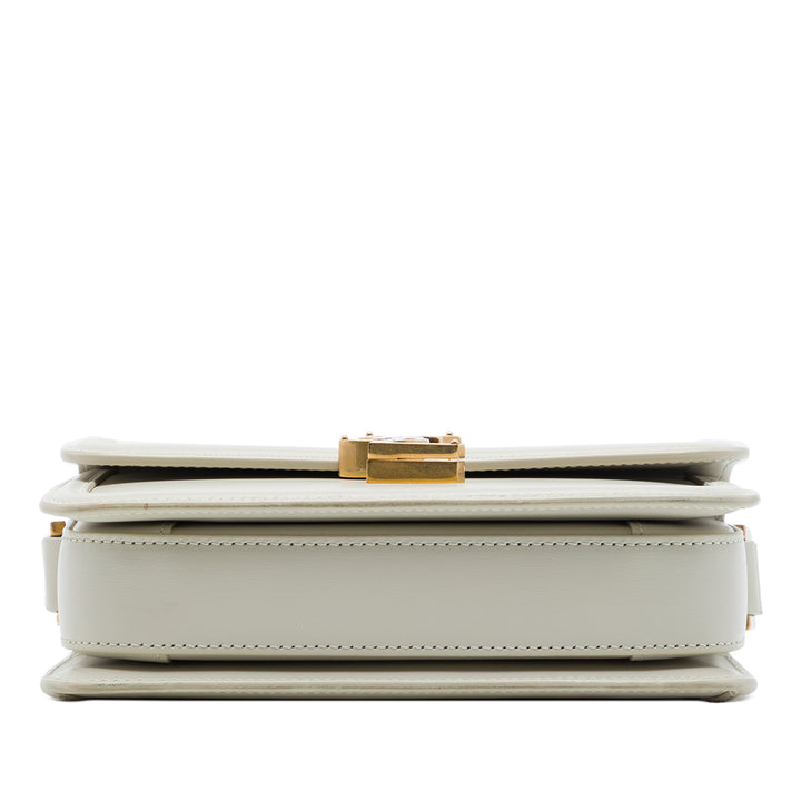Saint Laurent Solferino Sac boîte Petit Cuir de veau Blanc – vue 3 – GABY PARIS