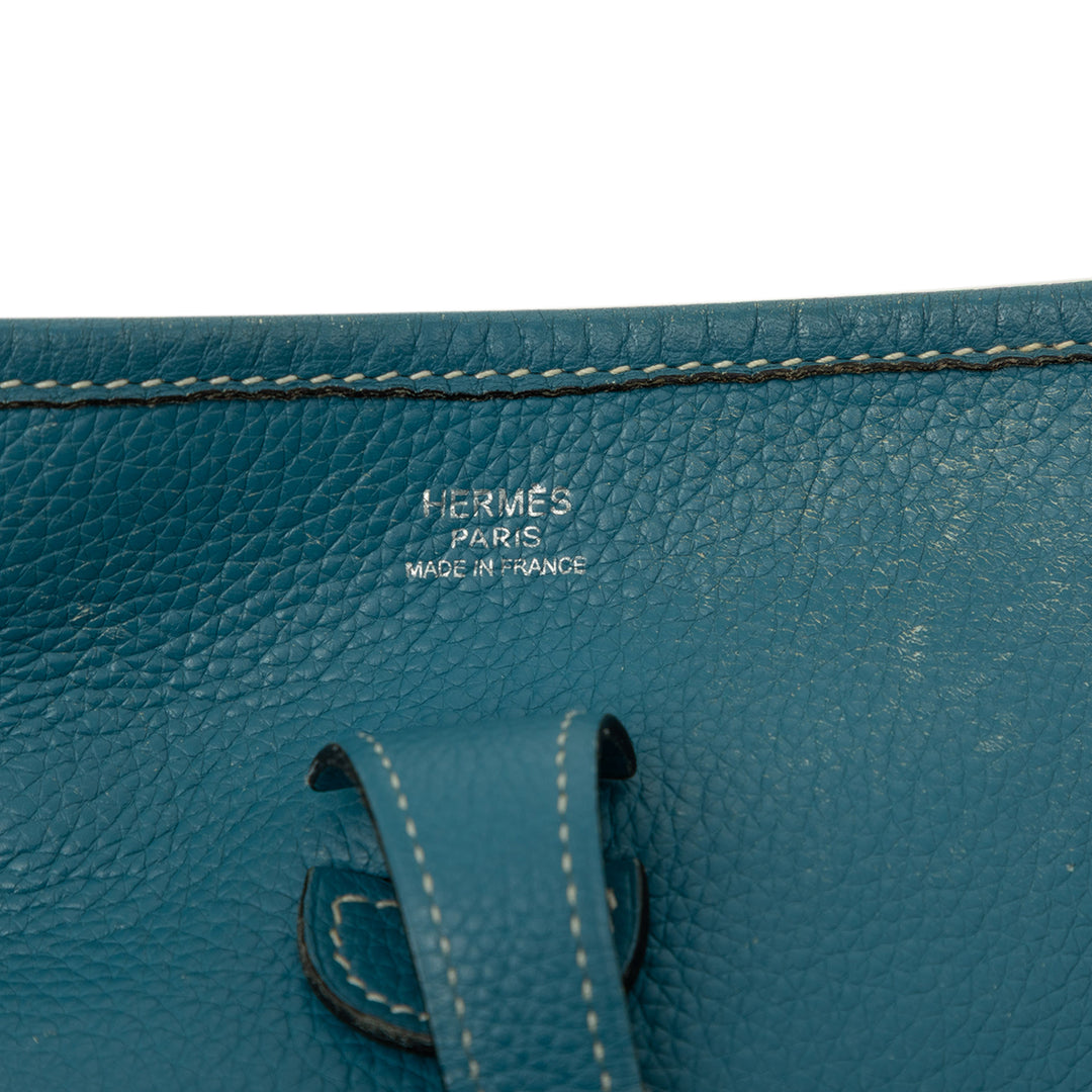 Hermès Evelyne I 29 Clémence Bleu – vue 5 – GABY PARIS